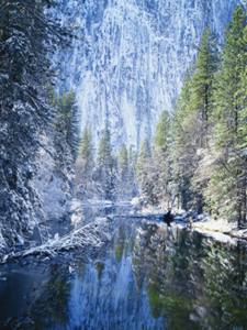 The Merced river is the lifeblood of Yosemite Valley. AllPosters.com