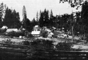 Crocker Station on the Old Tioga Road in Yosemite. DHH Collection