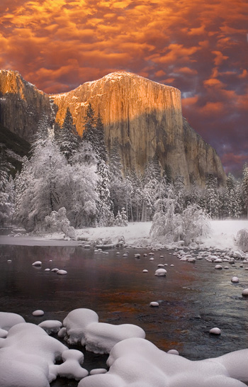 Yosemite's El Capitan is the greatest mass of exposed granite in the world