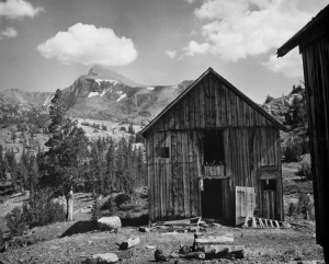 Abandoned stable Bennetville. Yosemite High Country