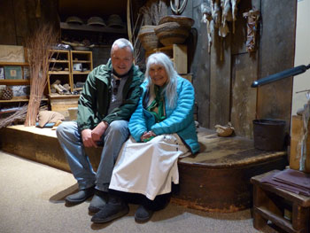 Me and Julie in the old museum March 2014