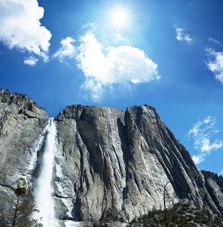 Melting snows means booming falls in Yosemite Valley