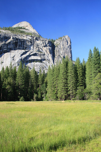 Yosemite's Royal Arches, Washington Column and North Dome