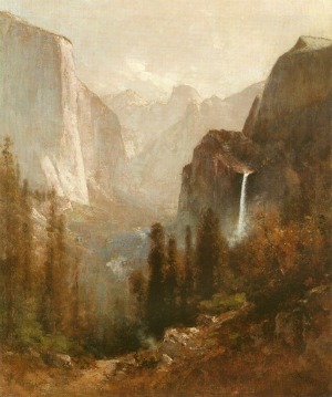 Thomas Hill's painting Yosemite from Inspiration Point