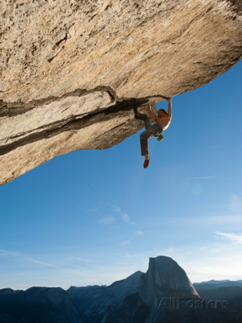 Heaven on the climb to Glacier Point. Jimmy Chin AllPosters.com