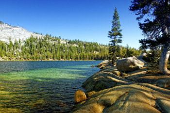 High Country Lake in Yosemite. AllPosters.com