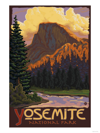Half Dome-Yosemite National Park-AllPosters.com