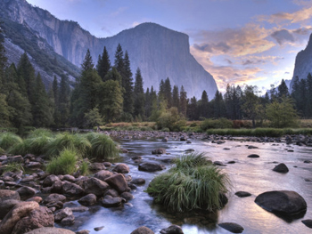 Yosemite valley from Valley View. AllPosters.com