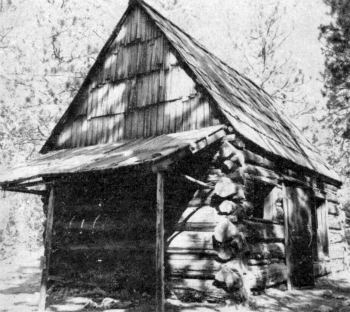 The George Anderson Cabin at the Pioneer History Center in Wawona