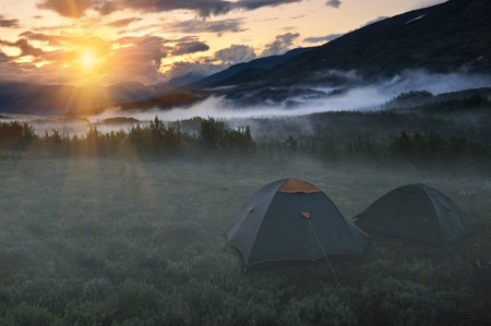 Brisk Morning Camping In Yosemite's High Sierra