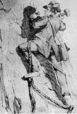 George Anderson was the first man to successfully climb Yosemites Half Dome.