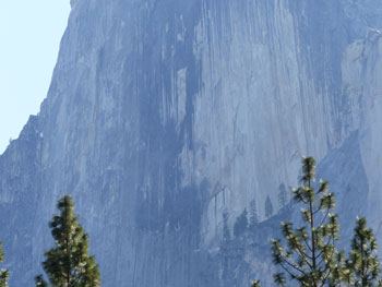 Displeased...the Great Spirit turned Tis-sa-ack into Half Dome