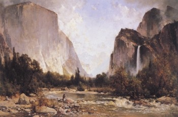 Thomas Hill Fishing In Yosemite