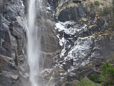 Water and ice in Yosemite