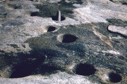 Yosemite Indian Acorn Grinding. DHH photo