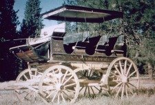 Yosemite Stagecoach at the Pioneer History Center in Wawona