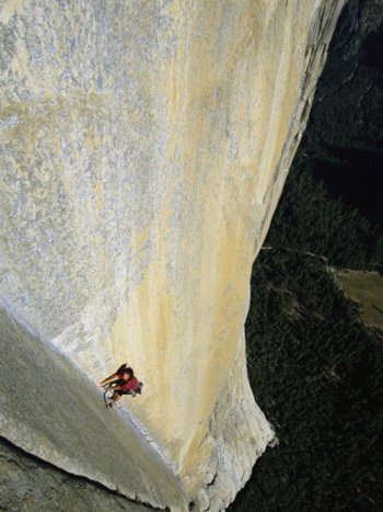 Sheer granite walls on El Capitan. Jimmy Chin AllPosters.com