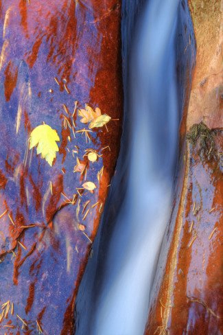 Yosemite Cobalt Waterfall. AllPosters.com